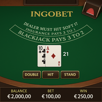 IngoBet - Blackjack Table Game - Online Casino
