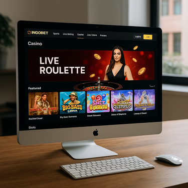 IngoBet - Desktop Platform Design - Intuïtief en Gebruiksvriendelijk